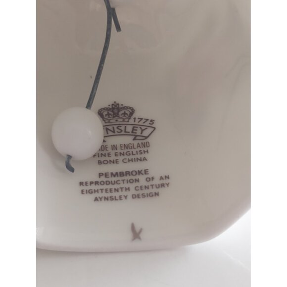 Aynsley England Hand Painted Dinner Bell "Pembroke Pattern" 3 1/2" - Picture 8 of 10